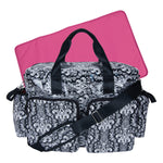 Photo 2 Midnight Fleur Deluxe Duffle Diaper Bag