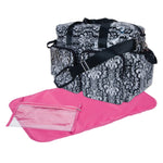 Photo 6 Midnight Fleur Deluxe Duffle Diaper Bag