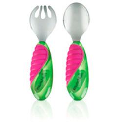Mighty Grip Fork and Spoon Set - Assorted Colors