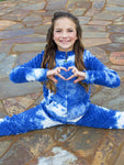 Photo 2 MINKY BUBBLE HOODIE - VERY PERI TIE DYE