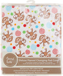 Photo 3 Monkeys Deluxe Flannel Changing Pad Cover