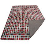 Photo 3 Multicolored Geometric Houndstooth Twin 2 Pc Reversible Bedding Set