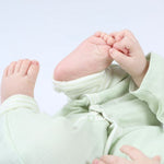 Muslin Side Snap Kimono - Sage