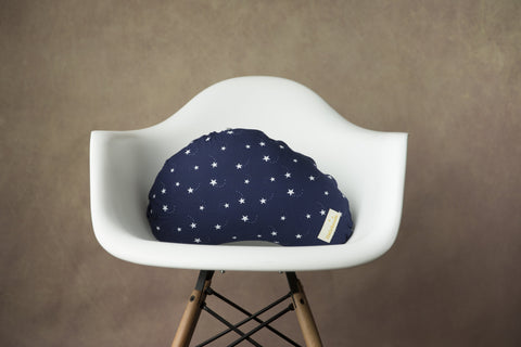 Navy Stars - littlebeam Nursing Pillow