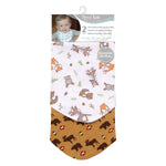 Photo 4 Northwoods 2 Pack Reversible Flannel Bandana Bib Set