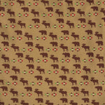 Photo 2 Northwoods Animals Print Fitted Crib Sheet