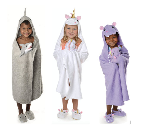 Nova the Unicorn Hooded Bath Towel