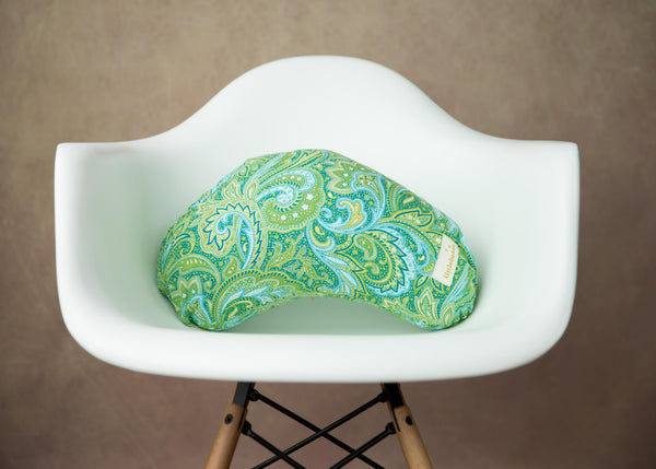 Nursing Pillow-Green Paisley