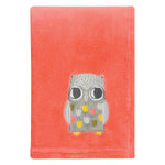 Olive Owl Plush Baby Blanket