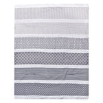 Photo 3 Ombre Gray 3 Piece Crib Bedding Set