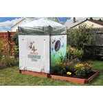 One Inch Series 4 ft. x 8 ft. Backyard Butterfly Pollinator