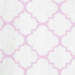 Photo 2 Orchid Bloom Quatrefoil Changing Pad Cover
