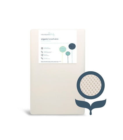 Organic Breathable Mini Crib Mattress
