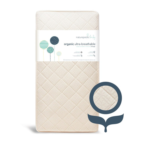Organic Breathable Ultra 252 2-Stage Crib & Toddler Mattress
