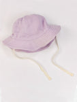 Photo 1 Organic Cotton Baby Muslin Sunhat - Lavender