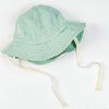 Under the Nile Organic Cotton Baby Muslin Sunhat - Sea Breeze