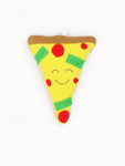 Photo 1 Organic Cotton Baby Stuffed Pizza Plush Toy - 5.5"