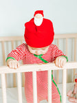 Photo 2 Organic Cotton Santa Holiday Baby Beanie