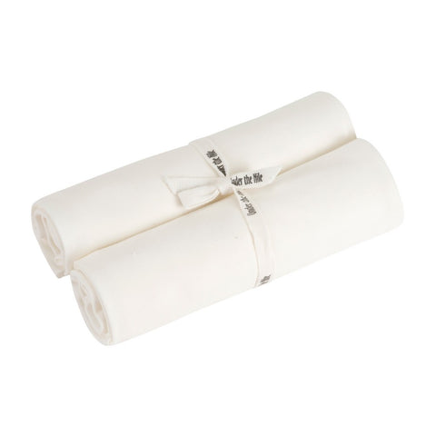Organic Cotton Swaddle Blanket 2 Pack - Off-White