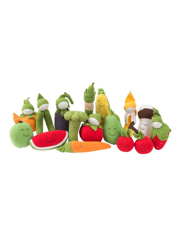 Organic Farmers Market Set of 15 Fruit and Veggies