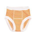 Orange & White Stripe