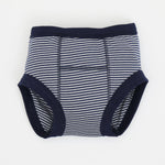 Navy Grey Stripe / 2-4y