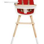 Red / Natural/White