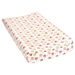 Photo 1 Owls Deluxe Flannel Changing Pad Cover
