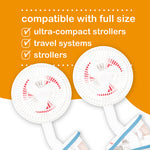 Photo 2 Pack of 2 Stroller fan