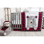 Peak-a-Bear 3 Piece Crib Bedding Set