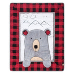 Photo 2 Peak-a-Bear 3 Piece Crib Bedding Set