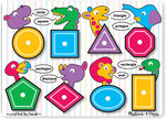 Photo 1 Peg Puzzle - Shapes