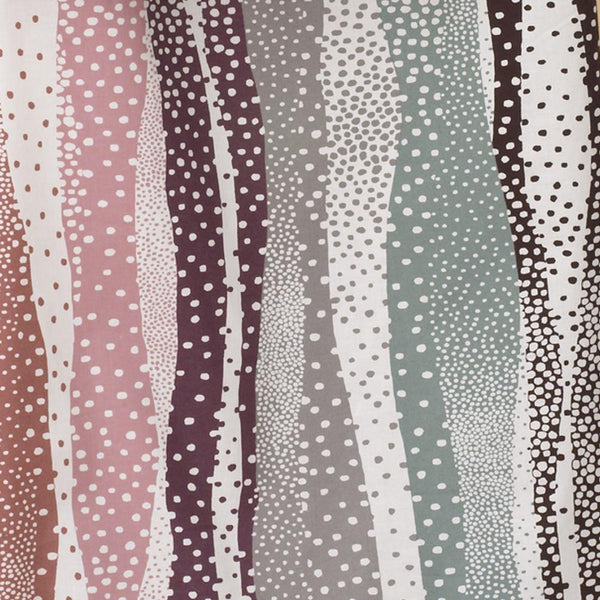 Penny Lane Multi Colored Stripe with Dots - 3yds.