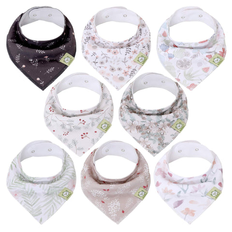 Pink Bandana Bibs