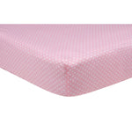 Pink Sky 3 Piece Crib Bedding Set