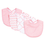 Photo 2 Pink Sky 4 Pack Bib Set