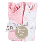 Photo 3 Pink Sky 4 Pack Bib Set
