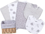 Photo 2 Pink Sky 7 Piece Feeding Basket Gift Set