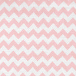 Photo 2 Pink Sky Chevron Fitted Crib Sheet