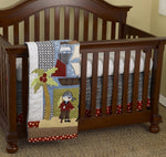 Photo 2 Pirate's Cove 7pc Crib Bedding Set