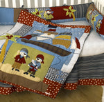 Photo 2 Pirate's Cove 8pc Crib Bedding Set