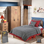 Pirates Cove Dot Twin Bed Skirt