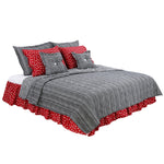 Photo 3 Pirates Cove Dots & Stripes Full/Queen Reversible Quilt