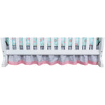 Photo 6 Playful Elephants 3 Piece Crib Bedding Set