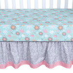 Photo 7 Playful Elephants 3 Piece Crib Bedding Set