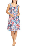 Photo 1 Blue Floral / L