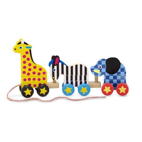 Pull-Along Zoo Animals