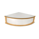 Photo 4 Quarter Round Infant Floor Mirror