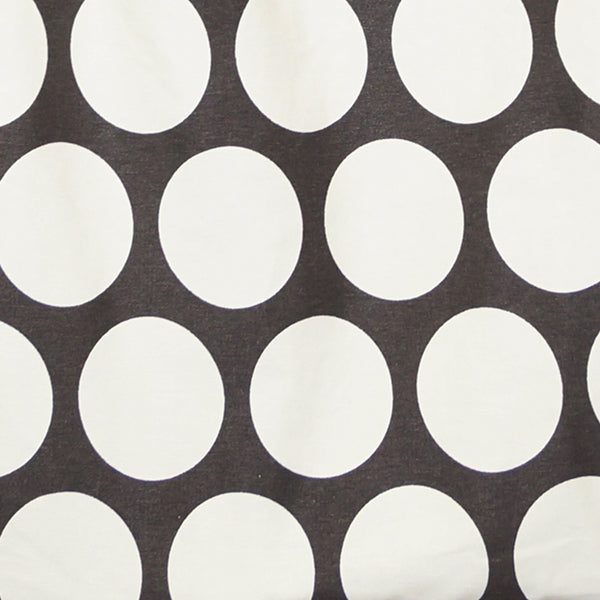 Rasberry Dot Brown & Cream Polka Dot Fabric - 3 yds.