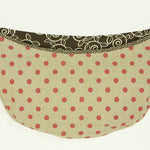 Raspberry Dot 7pc Crib Bedding Set